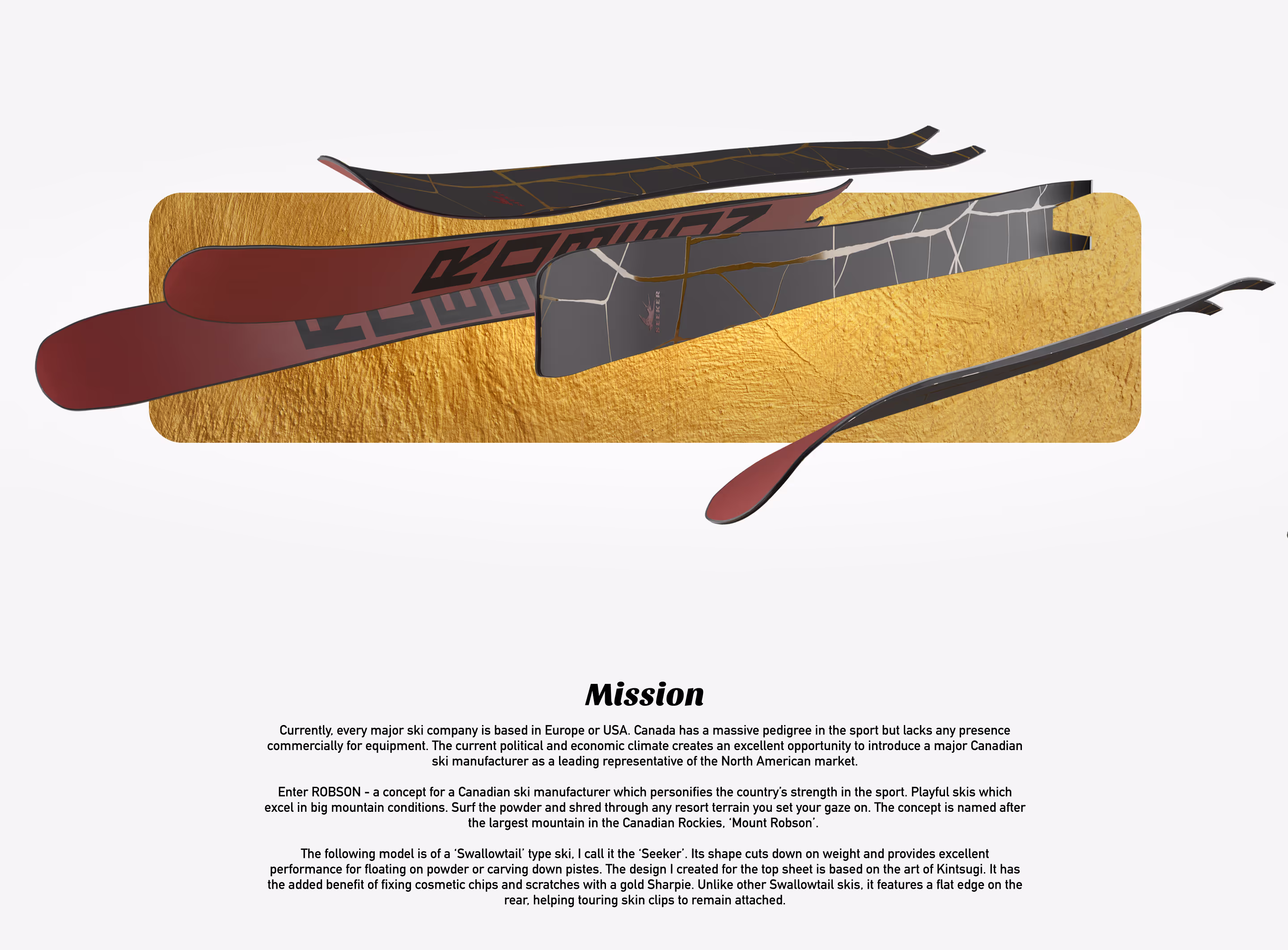 Robson Skis — section 1
